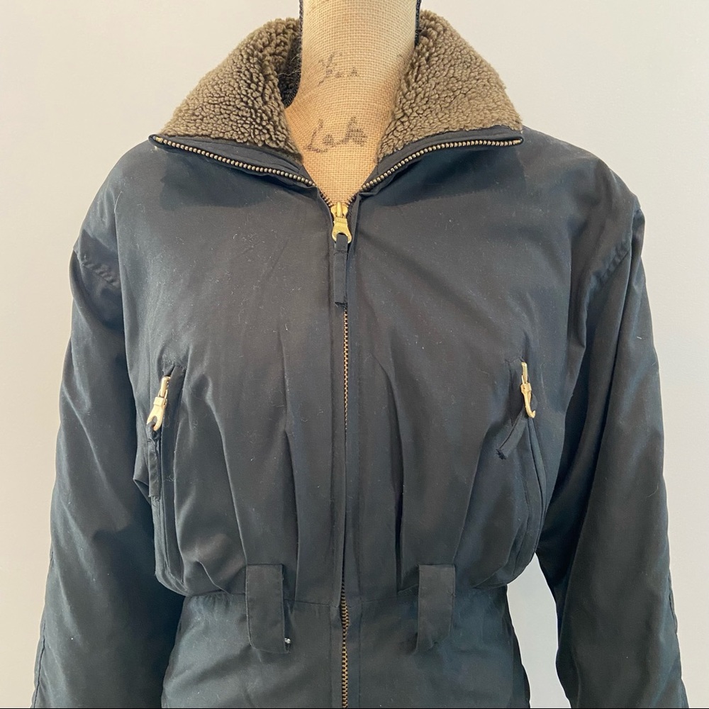 ANDREW MARC Winter Jacket Vintage 90’s Faux Fur Trim Ski Snow Small - Picture 3 of 13